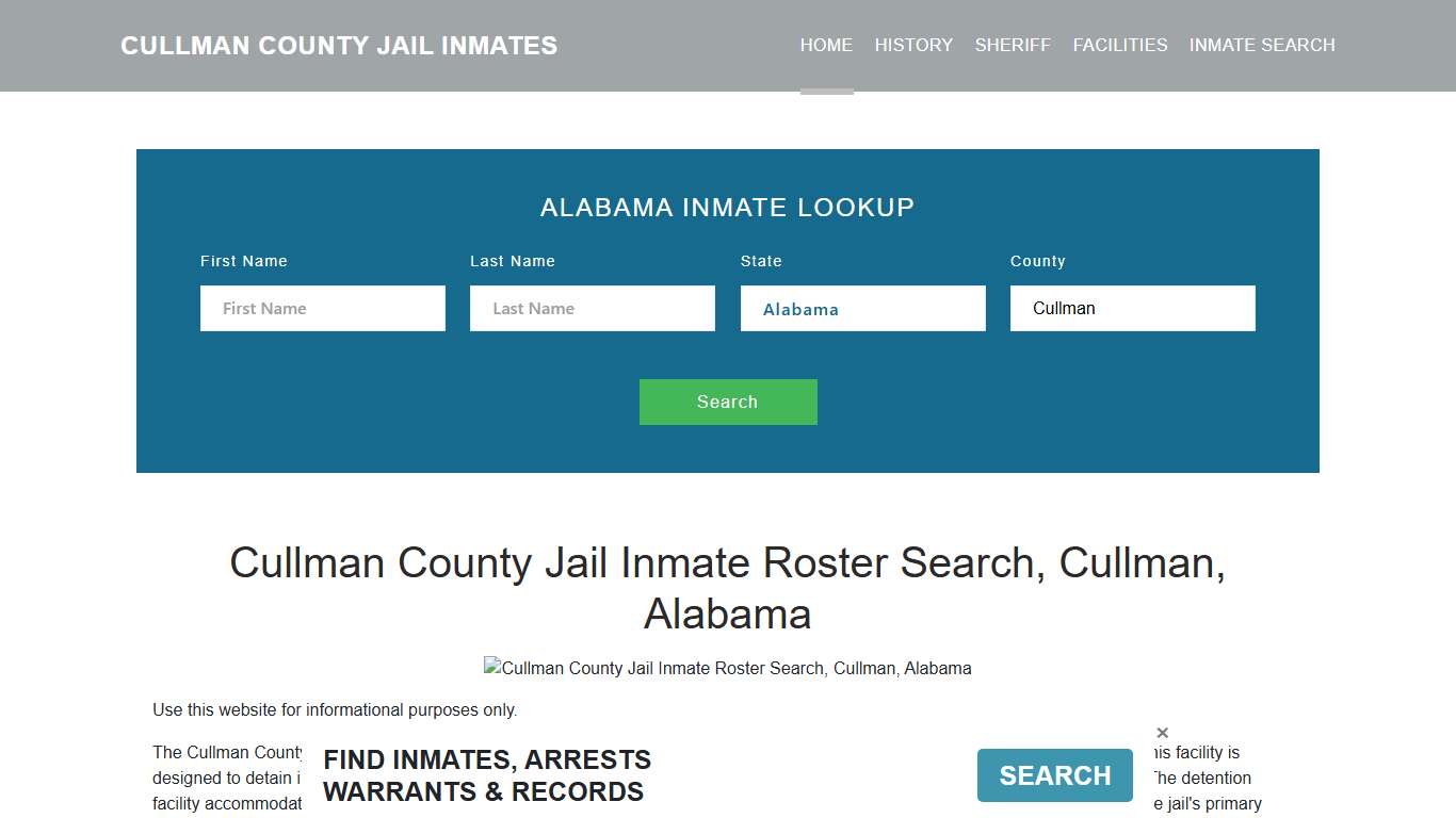 Cullman County Jail Inmate Roster Lookup, Cullman, AL